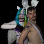 Photographie Cirque de Boudoir-FantasyLand, Montreal, Juillet 2014 - déguissement- maquillage-Licorne-Bunny